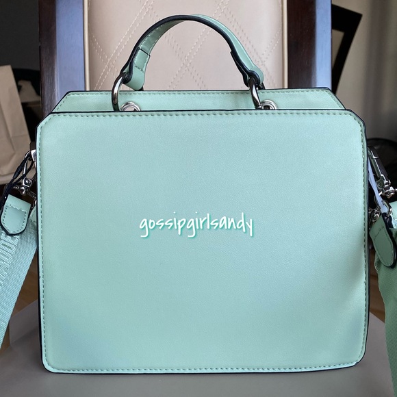 Steve Madden Mint Green Bevelyn Crossbody Handbag - Picture 5 of 9